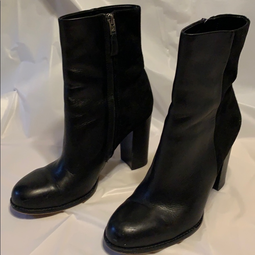 Sam Edelman Leather High Ankle Boots